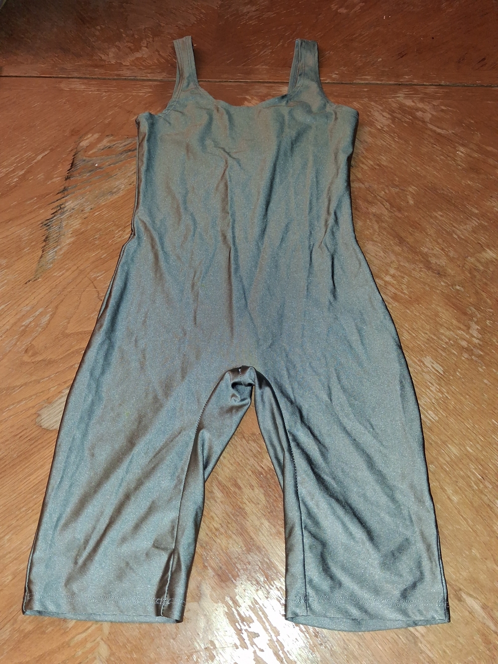 Women’s Gray Sleeveless Jumpsuit Romper